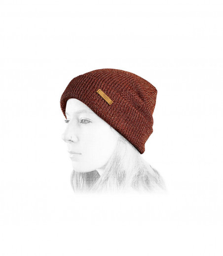 Barts bonnet revers marron Barts